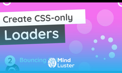 CSS Loaders Tutorial 2 Bouncing Balls