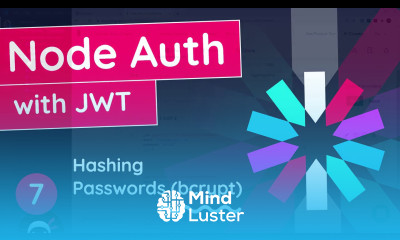 Node Auth Tutorial JWT 7 Hashing Passwords