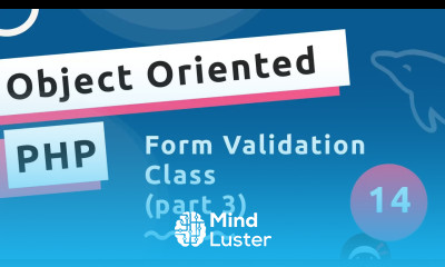 Object Oriented PHP 14 Validation Class part 3