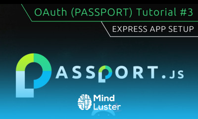 OAuth Passport js Tutorial 3 Settingup an Express App