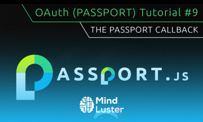 OAuth Passport js Tutorial 9 Passport Callback Function