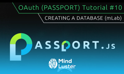 OAuth Passport js Tutorial 10 Creating a Database on mLab