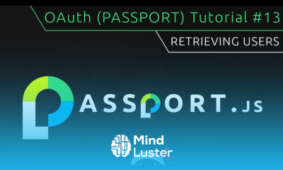 OAuth Passport js Tutorial 13 Retrieving Users