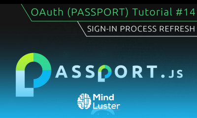 OAuth Passport js Tutorial 14 Progress Refresh