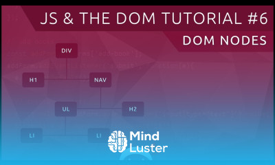 Learn JavaScript DOM Tutorial 6 Nodes - Mind Luster