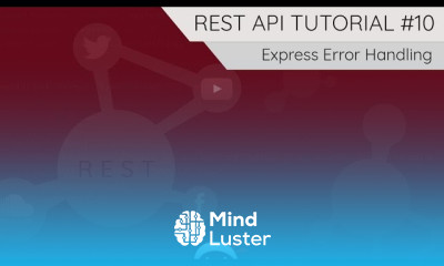 REST API Tutorial Node Express Mongo 10 Error Handling