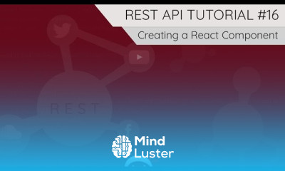 REST API Tutorial Node Express Mongo 16 Creating a React Component