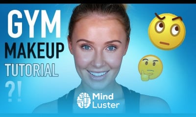 GYM MAKEUP TUTORIAL Fresh Everyday Look | Lauren Curtis
