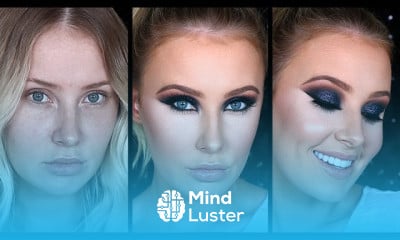 GLITTER GALAXY SMOKEY EYE Full Glam Tutorial | Lauren Curtis