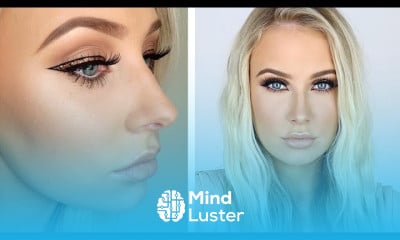 Gold Glam Winged Liner Bronzed Skin Tutorial