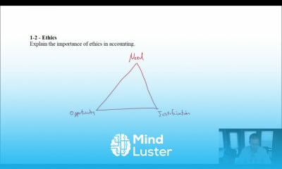 MA Module 1 Video 5 Ethics in Accounting Problem 1 2