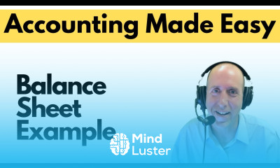 FA7 Preparing The Balance Sheet