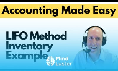 FA 33 Inventory LIFO Method