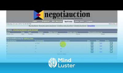 negotiauctions tm demo video