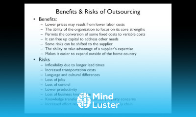 Lecture 15 Supply Chain Management