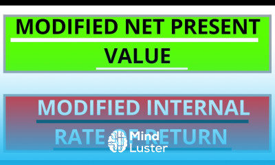 MIRR | MNPV | Strategic Financial Management | CMA FINAL