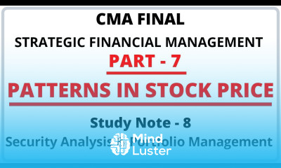 Patterns in Stock Price | Technical Analysis | Security Analysis | Strategic Financial Management |
