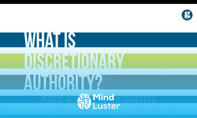 What is Discretionary Authority