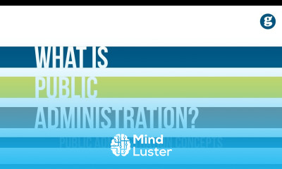 What is Public Administration