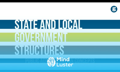 State and Local Government Structures