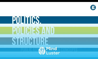 Politics Policies and Organizational Structure