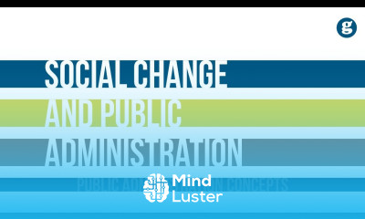 Social Change and Public Administration