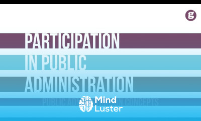 Citizen Participation in Public Administration