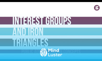 Interest Groups and Iron Triangles