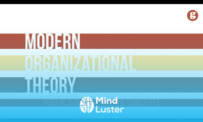 Modern Organizational Theory