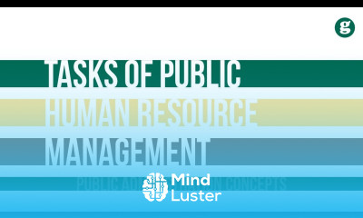 Learn Tasks of Public Human Resource Management - Mind Luster