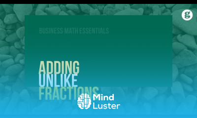 Adding Unlike Fractions