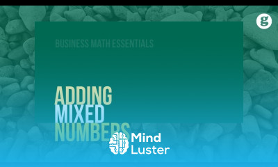 Adding Mixed Numbers