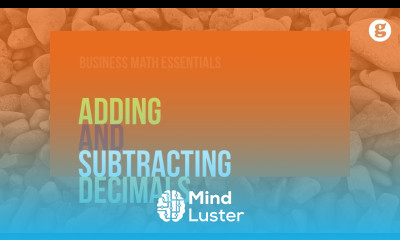 Adding and Subtracting Decimals