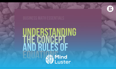 Understanding the Concept and Rules of Equations