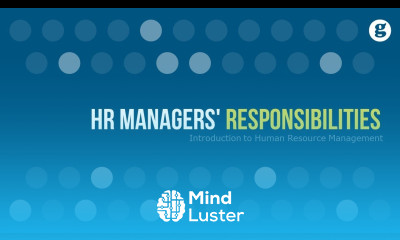 HR Managers Responsibilities