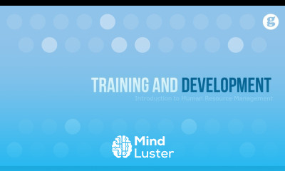 Learn Training and Development - Mind Luster