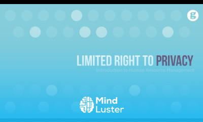 Learn Limited Right to Privacy - Mind Luster