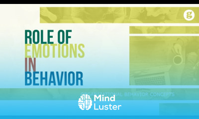 Role of Emotions in Behavior