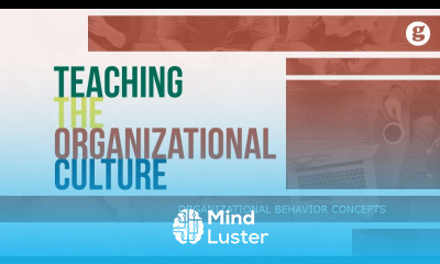 Learn Teaching the Organizational Culture - Mind Luster
