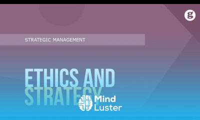Ethics and Strategy