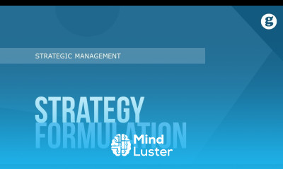 Strategy Formulation