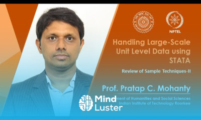 Lecture 07 Review of Sample Techniques II