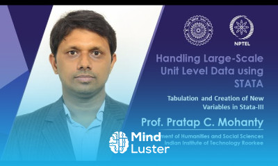 Lecture 19 Tabulation and Creation of New Variables in Stata III