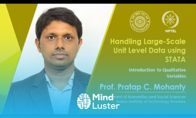 Lecture 31 Introduction to Qualitative Variables