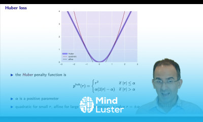 Stanford EE104 Introduction to Machine Learning | 2020 | Lecture 8 non quadratic losses