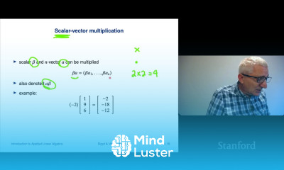 Stanford ENGR108 Introduction to Applied Linear Algebra | 2020 | Lecture 4 addition scalar mult