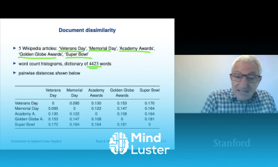 Stanford ENGR108 Introduction to Applied Linear Algebra | 2020 | Lecture 10 VMLS distance