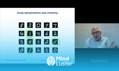 Stanford ENGR108 Introduction to Applied Linear Algebra | 2020 | Lecture 14 VMLS k means app
