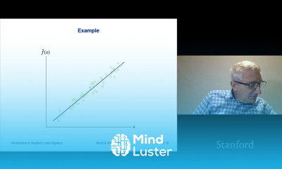Stanford ENGR108 Introduction to Applied Linear Algebra | 2020 | Lecture 36 VMLS fit univariate fnc