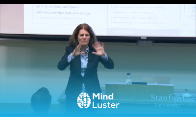 Stanford Seminar The Science of Learning Data and Transformation in Higher Education